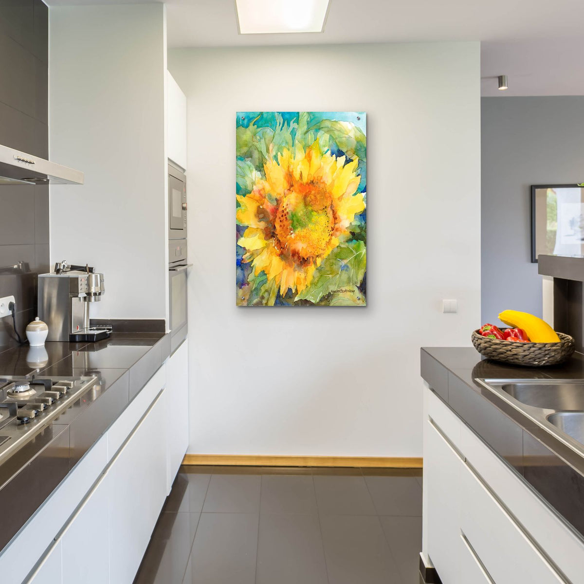 Sunshower by Annelein Beukenkamp - 24x36 acrylic wall art in a room