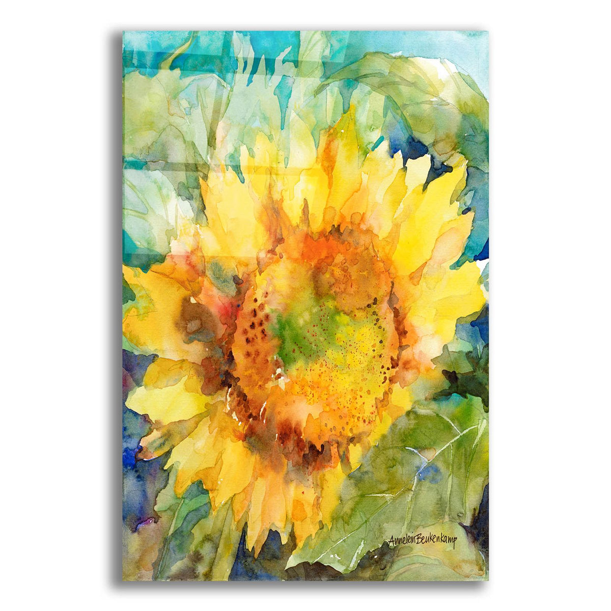Sunshower by Annelein Beukenkamp acrylic glass wall art