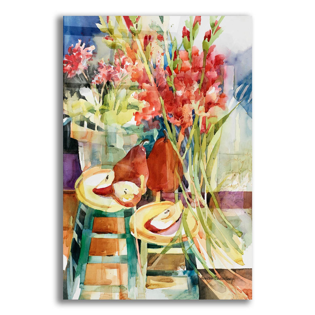 Sweeping Blooms by Annelein Beukenkamp acrylic glass wall art