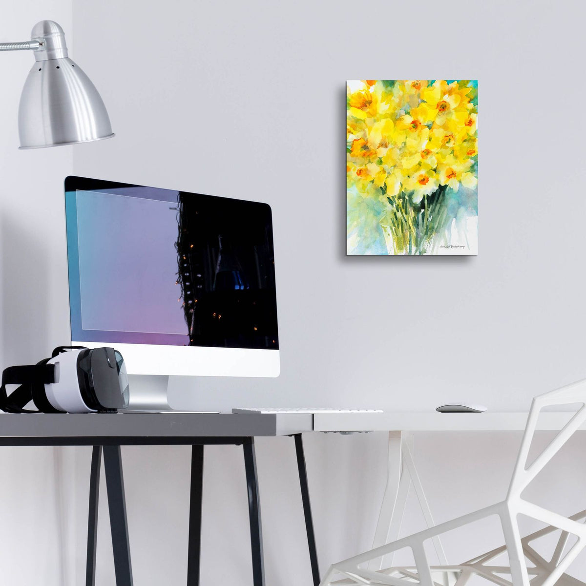 The More The Merrier by Annelein Beukenkamp - 12x16 acrylic wall art in a room