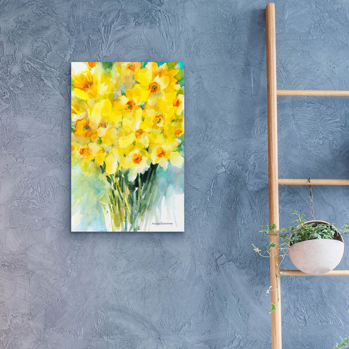 The More The Merrier by Annelein Beukenkamp - 16x24 acrylic wall art in a room