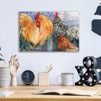 Three Crowns by Annelein Beukenkamp - 16x12 acrylic wall art in a room