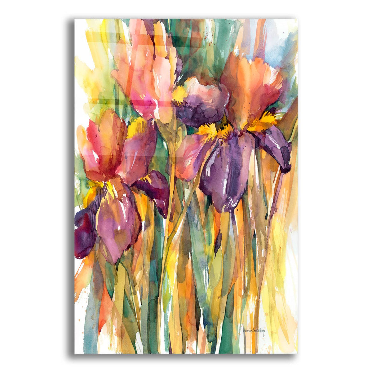 Together 1 by Annelein Beukenkamp acrylic glass wall art