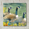 Trio by Annelein Beukenkamp - 12x12 acrylic wall art in a room