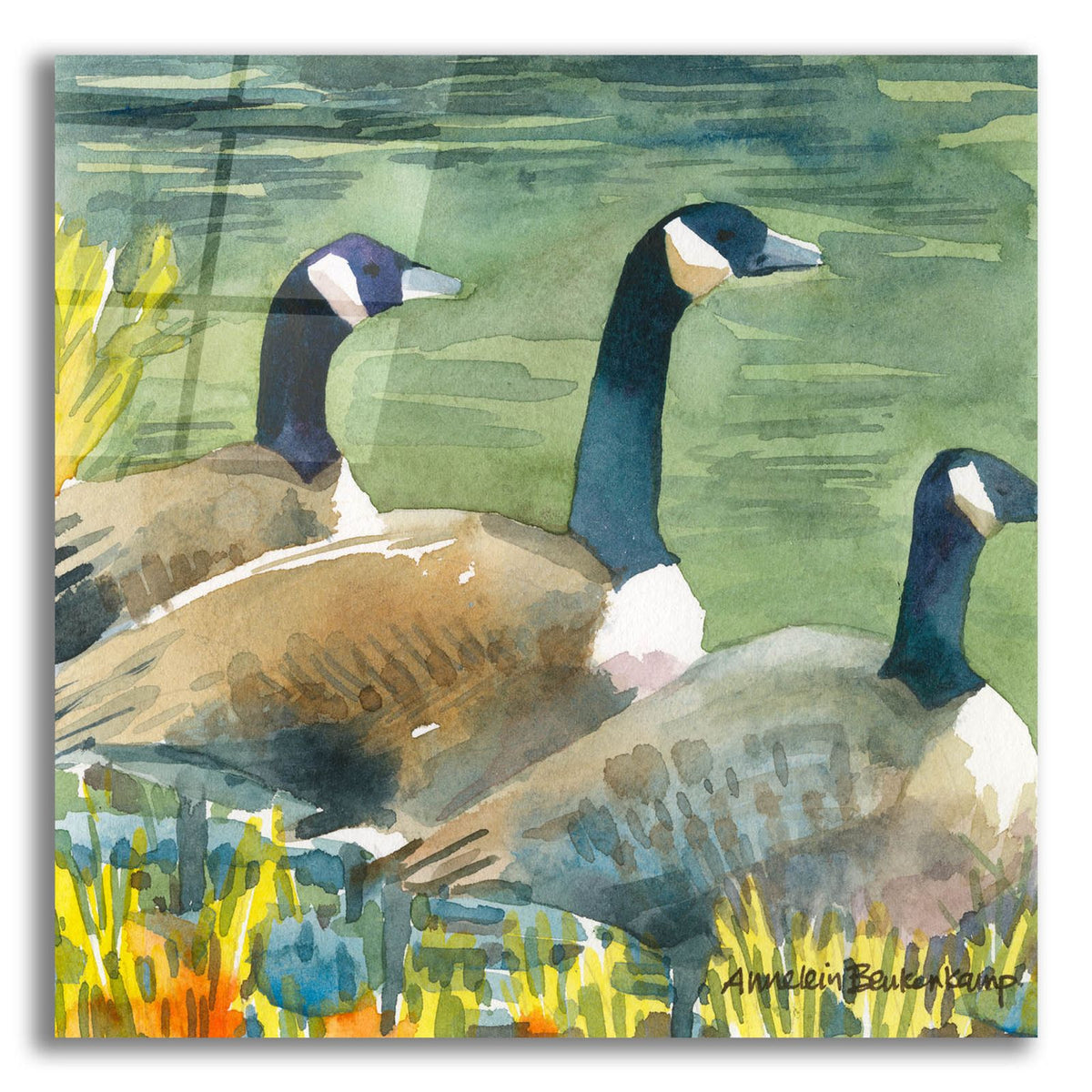 Trio by Annelein Beukenkamp acrylic glass wall art