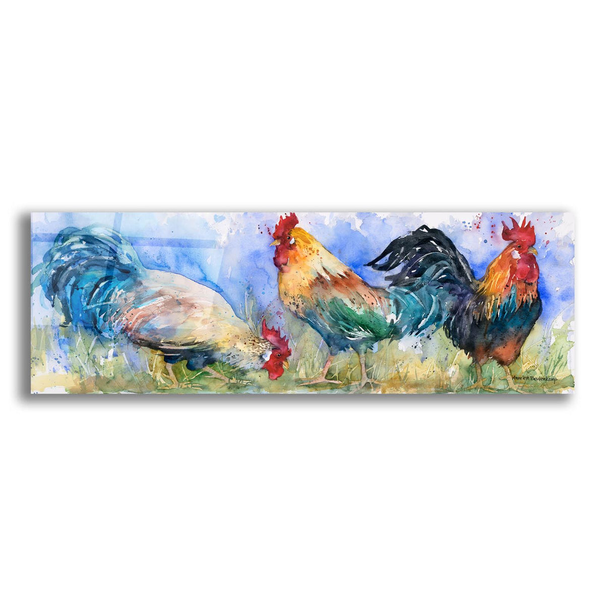 Triple Threat by Annelein Beukenkamp acrylic glass wall art