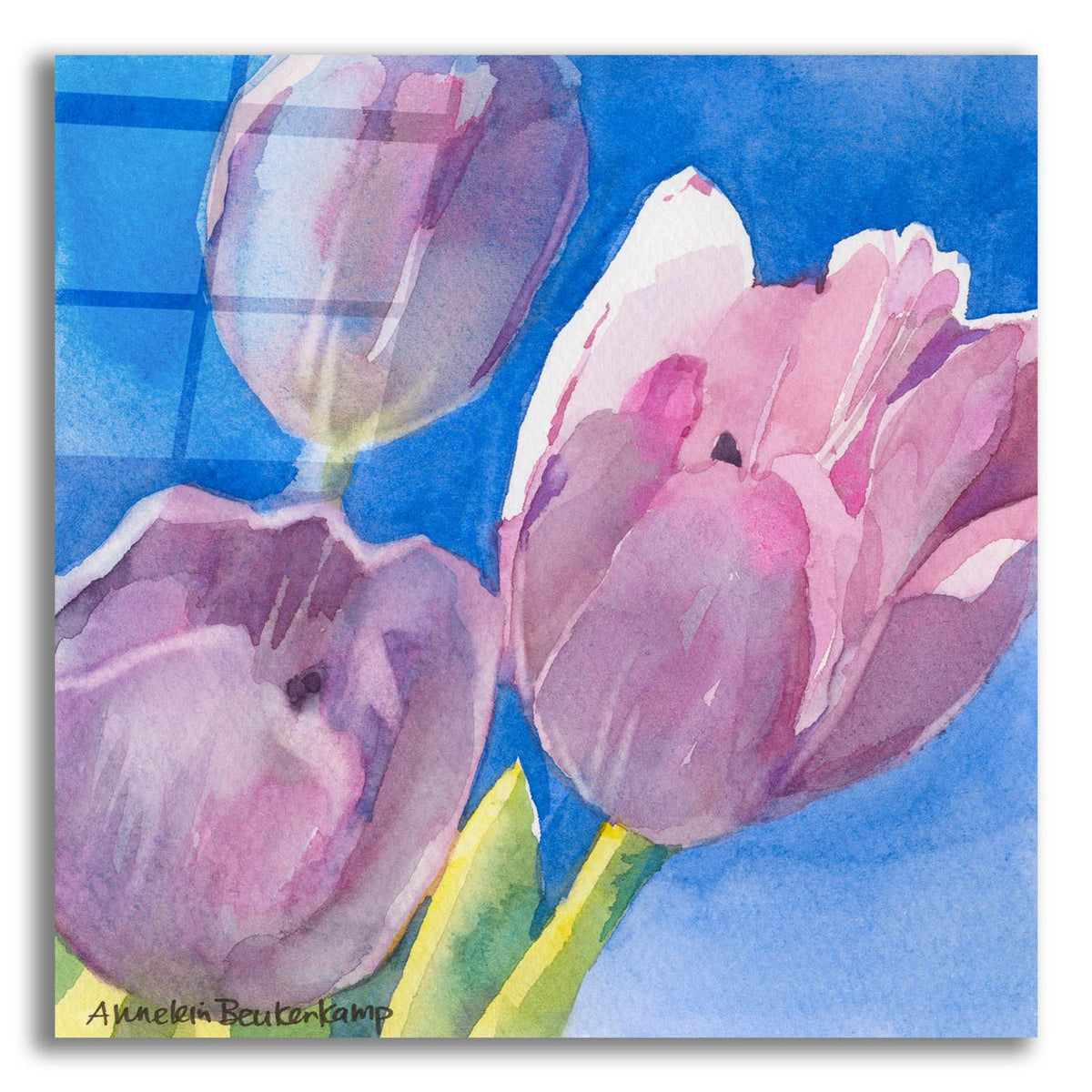 Triplets by Annelein Beukenkamp acrylic glass wall art
