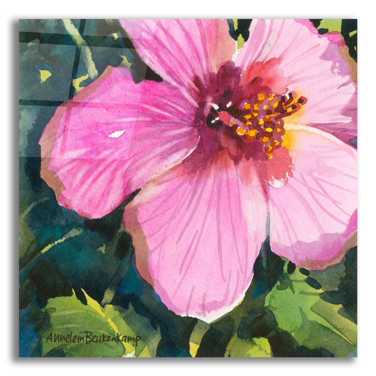 Tropical by Annelein Beukenkamp acrylic glass wall art