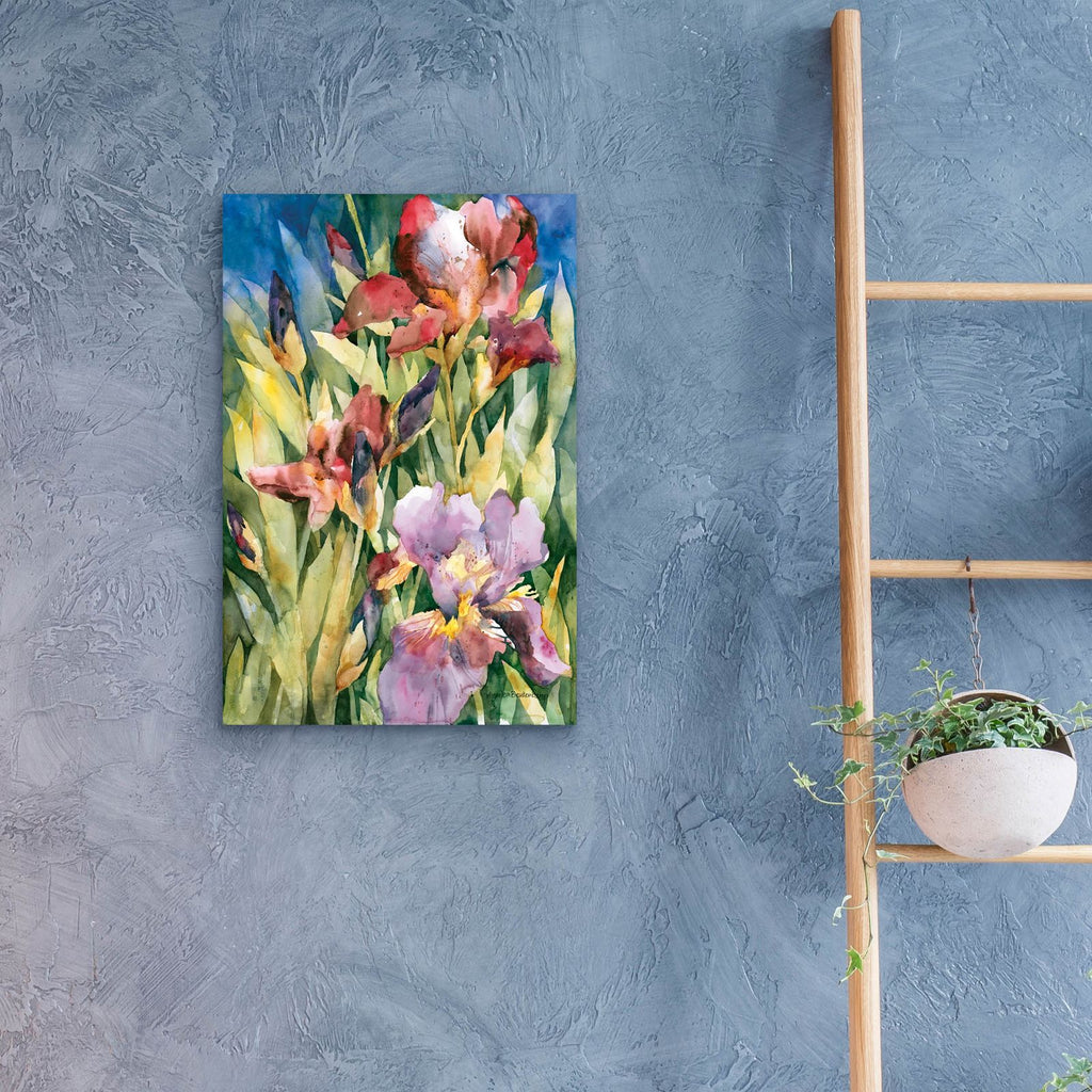 Unfurling by Annelein Beukenkamp - 16x24 acrylic wall art in a room