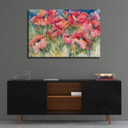 Vermillion Vision by Annelein Beukenkamp - 36x24 acrylic wall art in a room