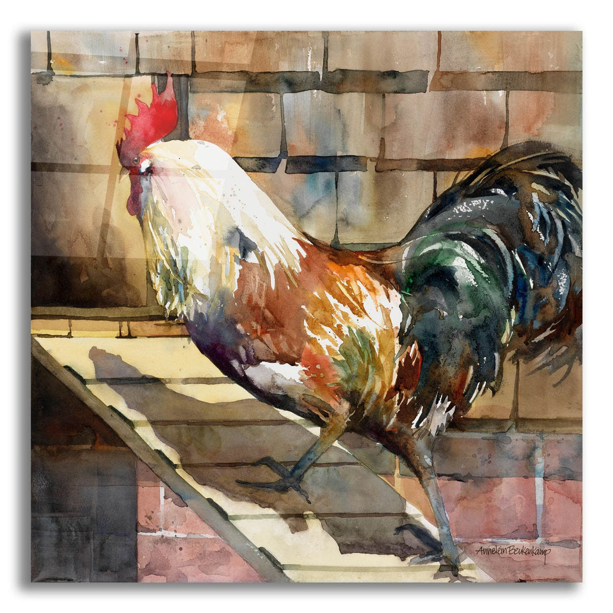 Walking The Plank by Annelein Beukenkamp acrylic glass wall art