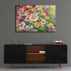 Waves Of Color by Annelein Beukenkamp - 36x24 acrylic wall art in a room