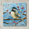 Winter Acrobat by Annelein Beukenkamp - 12x12 acrylic wall art in a room