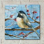 Winter Acrobat by Annelein Beukenkamp - 12x12 acrylic wall art in a room