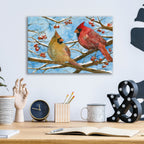 Winter Warmth by Annelein Beukenkamp - 16x12 acrylic wall art in a room
