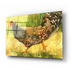 Epic Art 'Wyandotte Hen'  by Annelein Beukenkamp Acrylic Glass Wall Art,24x16