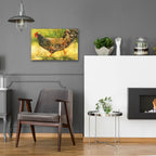 Epic Art 'Wyandotte Hen'  by Annelein Beukenkamp Acrylic Glass Wall Art,24x16