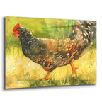 Epic Art 'Wyandotte Hen'  by Annelein Beukenkamp Acrylic Glass Wall Art,36x24