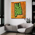 Alabama by Art Licensing Studio - 36x36 acrylic wall art in a room