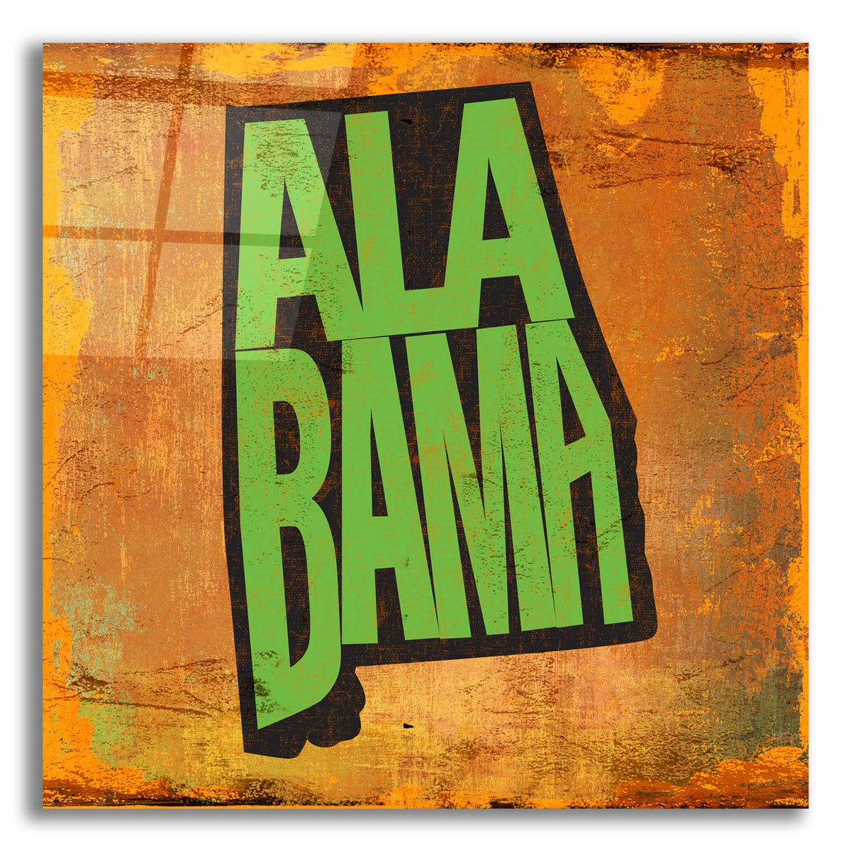 Alabama by Art Licensing Studio acrylic glass wall art