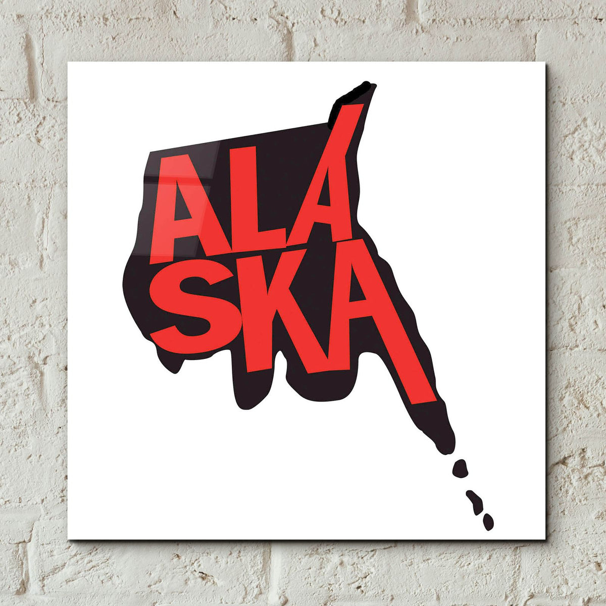Alaska 2 by Art Licensing Studio - 12x12 acrylic wall art in a room