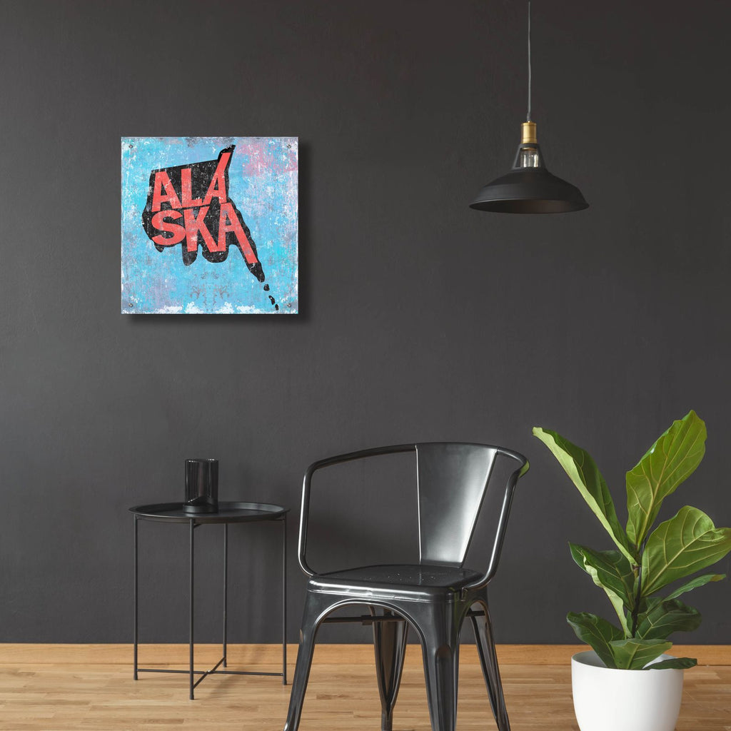 Alaska by Art Licensing Studio - 24x24 acrylic wall art in a room