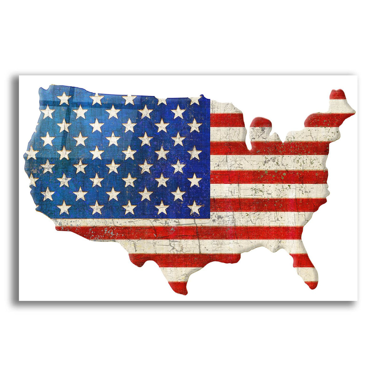 American Cut Out by Art Licensing Studio acrylic glass wall art