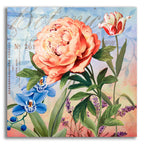 Botanique With Peony by Art Licensing Studio acrylic glass wall art