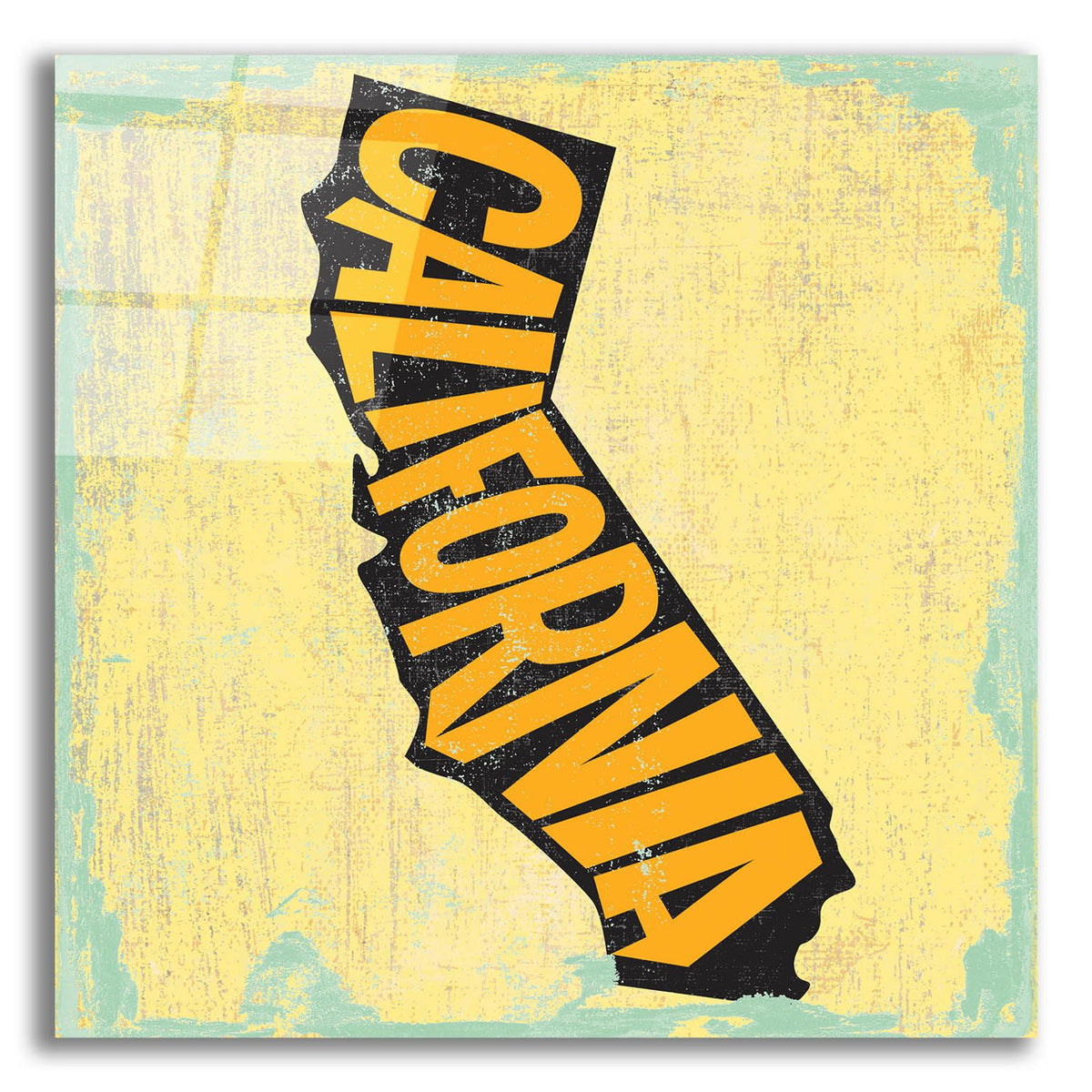 California by Art Licensing Studio acrylic glass wall art