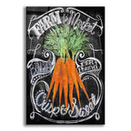Chalkboard Carrots by Art Licensing Studio acrylic glass wall art