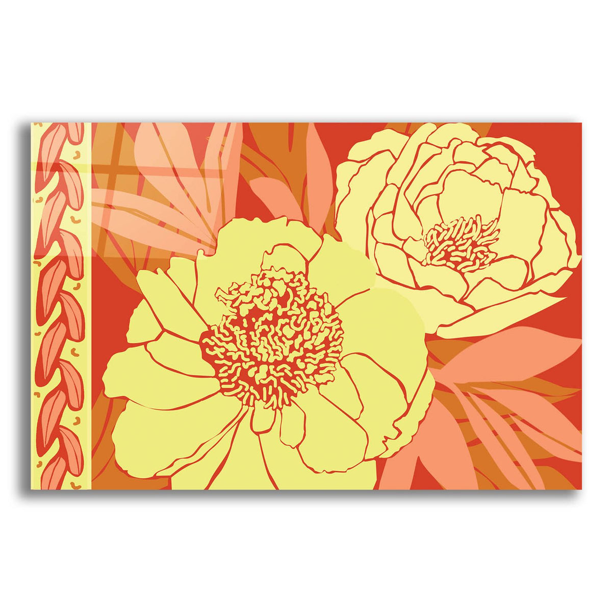 Color Bouquet 2 by Art Licensing Studio acrylic glass wall art