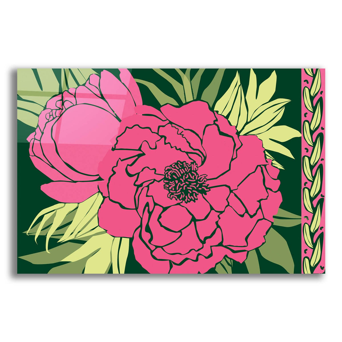 Color Bouquet 4 by Art Licensing Studio acrylic glass wall art