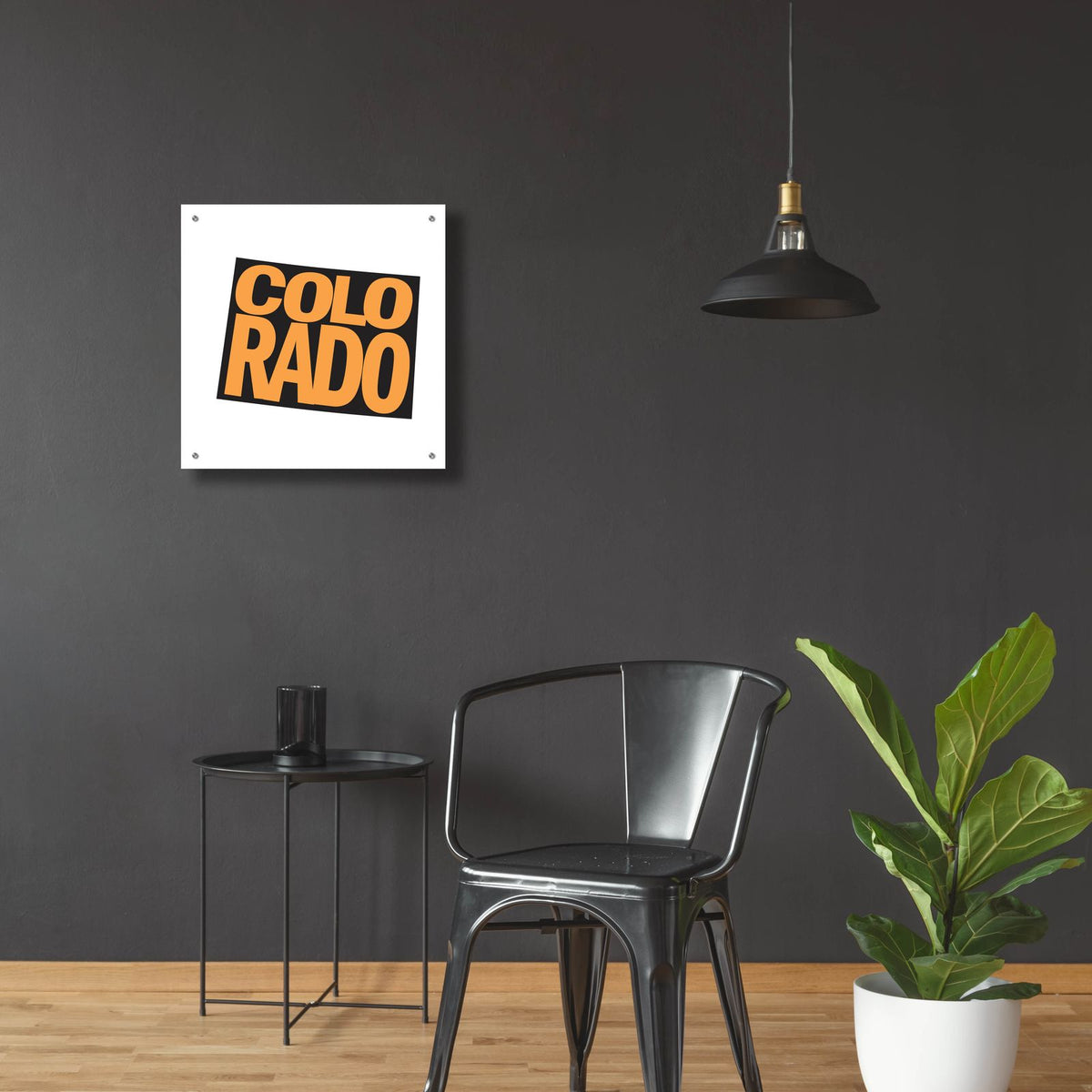 Colorado 2 by Art Licensing Studio - 24x24 acrylic wall art in a room