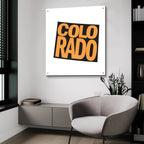 Colorado 2 by Art Licensing Studio - 36x36 acrylic wall art in a room