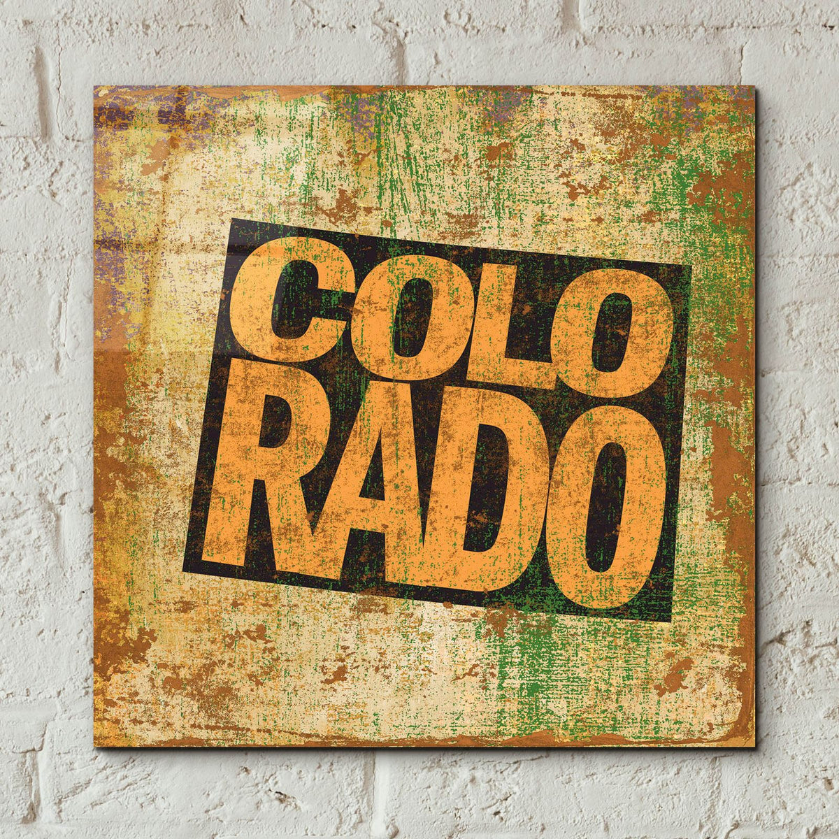 Colorado by Art Licensing Studio - 12x12 acrylic wall art in a room