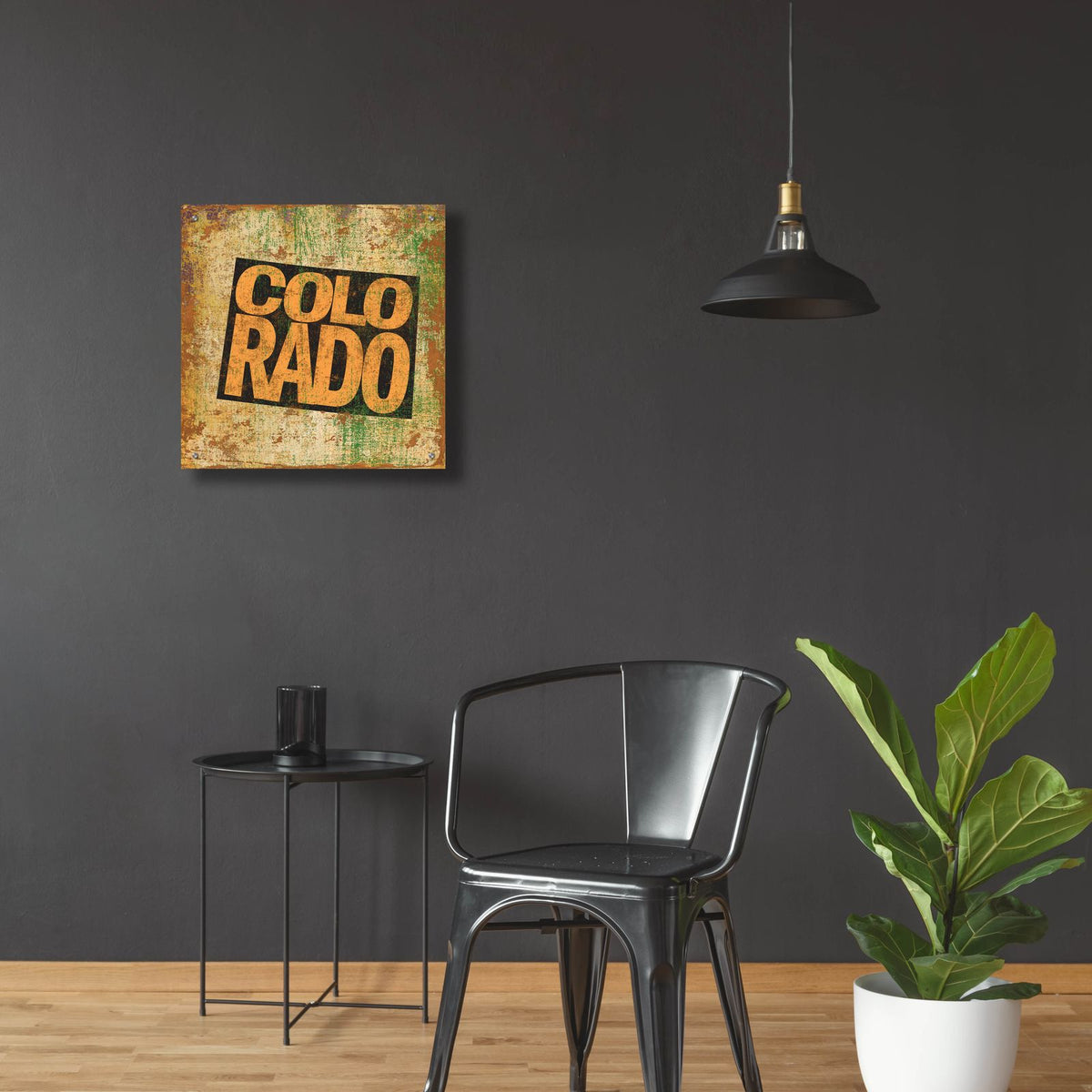 Colorado by Art Licensing Studio - 24x24 acrylic wall art in a room