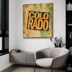 Colorado by Art Licensing Studio - 36x36 acrylic wall art in a room