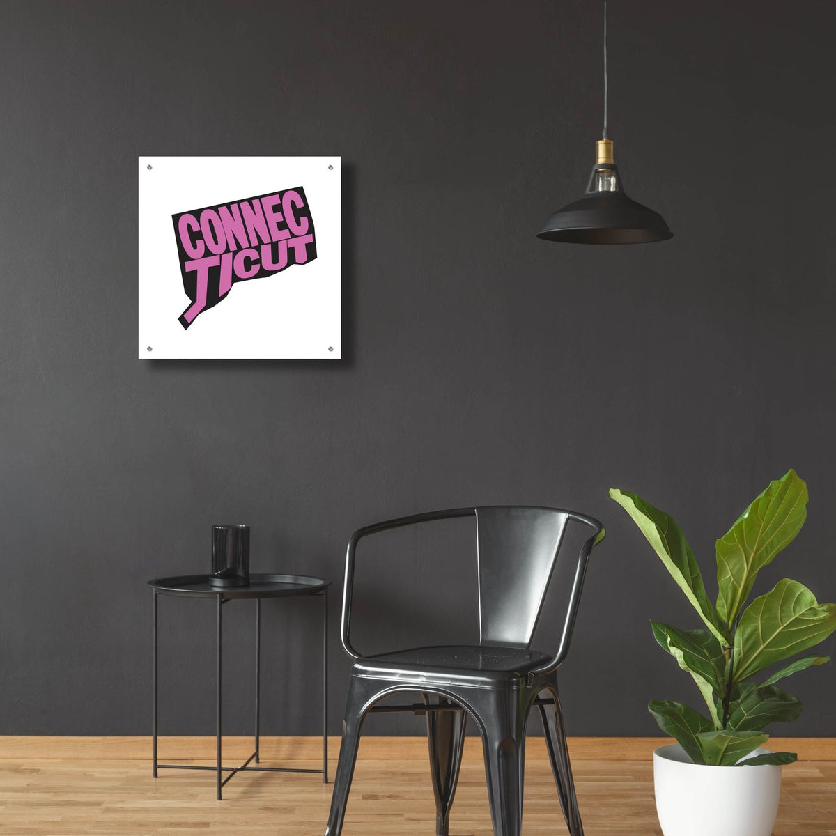 Connecticut 2 by Art Licensing Studio - 24x24 acrylic wall art in a room
