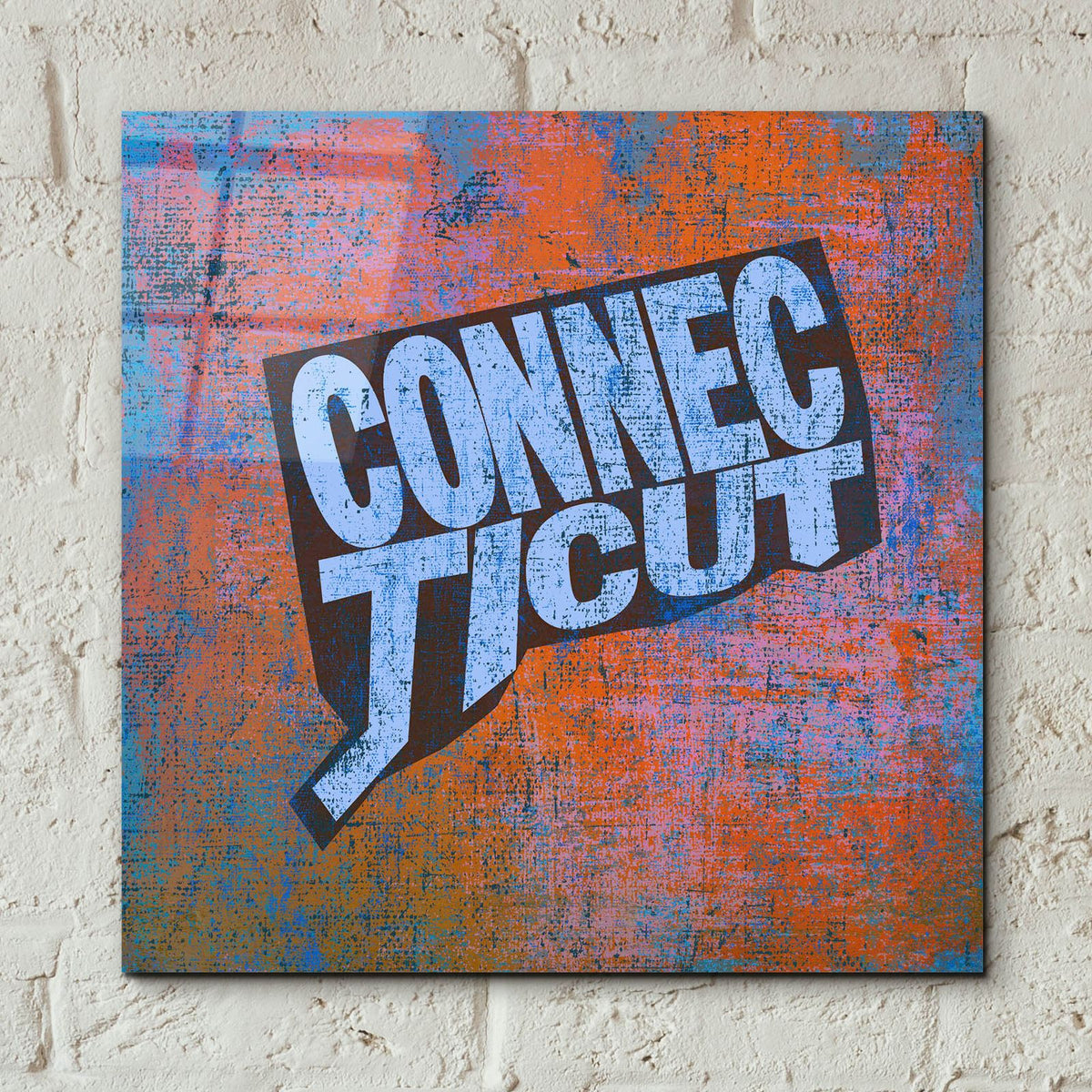 Connecticut by Art Licensing Studio - 12x12 acrylic wall art in a room