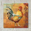 Coq Motifs 1 by Art Licensing Studio - 12x12 acrylic wall art in a room