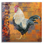 Coq Motifs 3 by Art Licensing Studio acrylic glass wall art