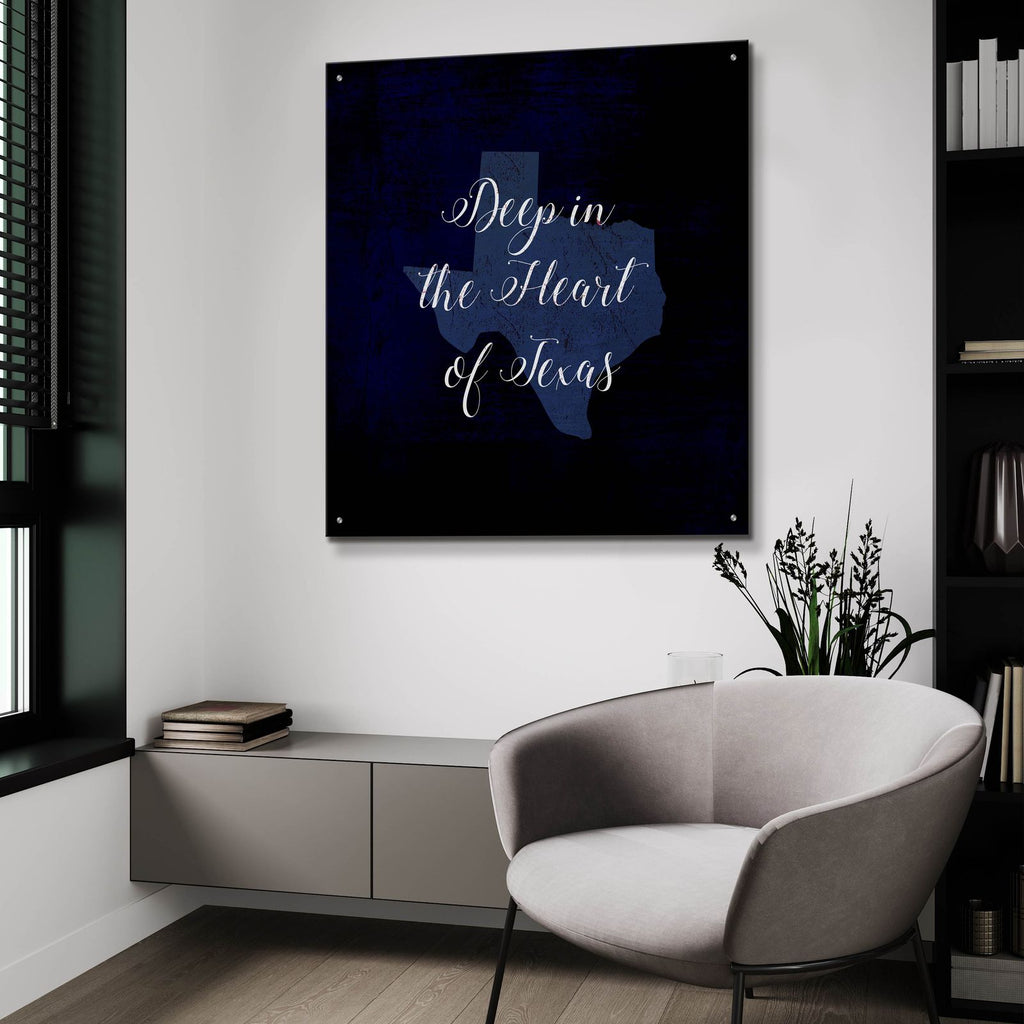 Deep In Texas by Art Licensing Studio - 36x36 acrylic wall art in a room