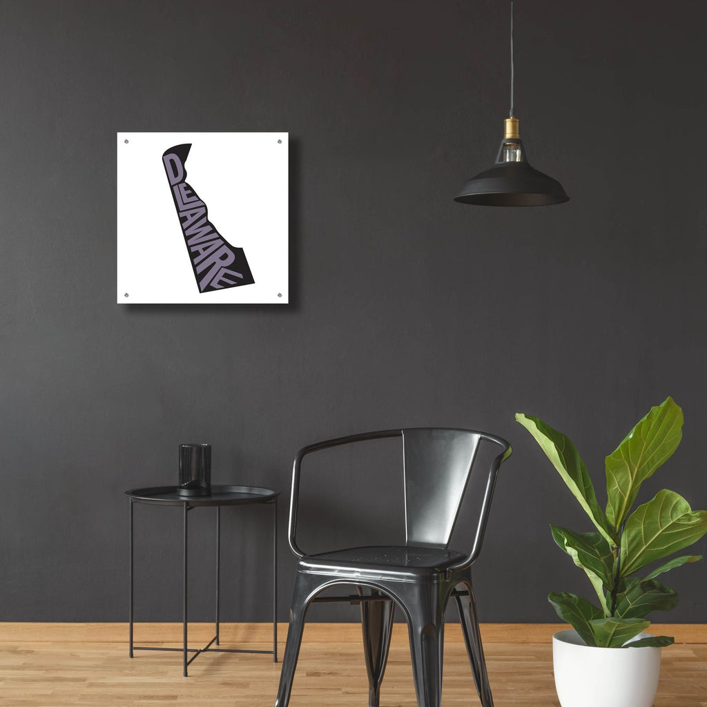 Delaware 2 by Art Licensing Studio - 24x24 acrylic wall art in a room