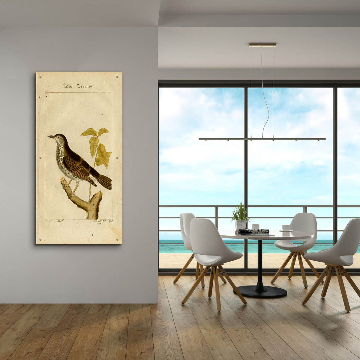 Der Ziemer by Art Licensing Studio - 24x48 acrylic wall art in a room