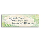 Embrace Your Blessings by Art Licensing Studio acrylic glass wall art