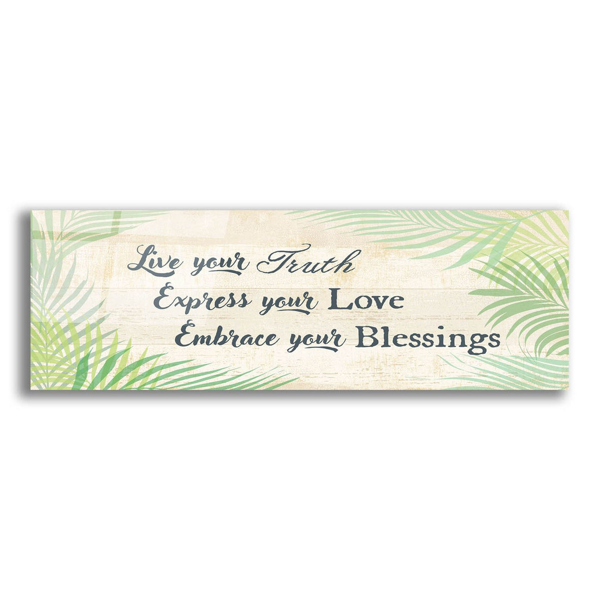 Embrace Your Blessings by Art Licensing Studio acrylic glass wall art