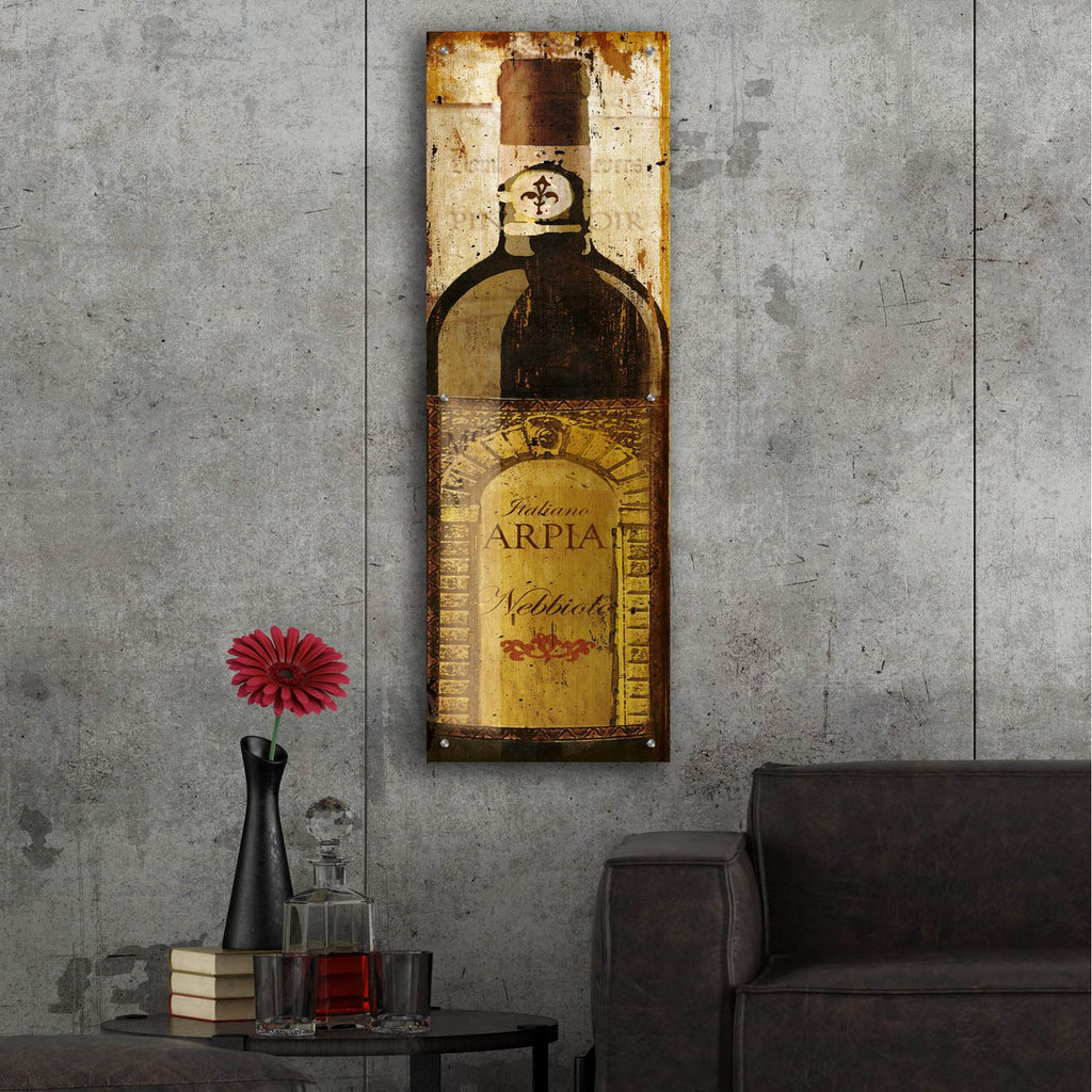 European Sample I-a by Art Licensing Studio - 16x48 acrylic wall art in a room