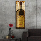 European Sample I-a by Art Licensing Studio - 16x48 acrylic wall art in a room