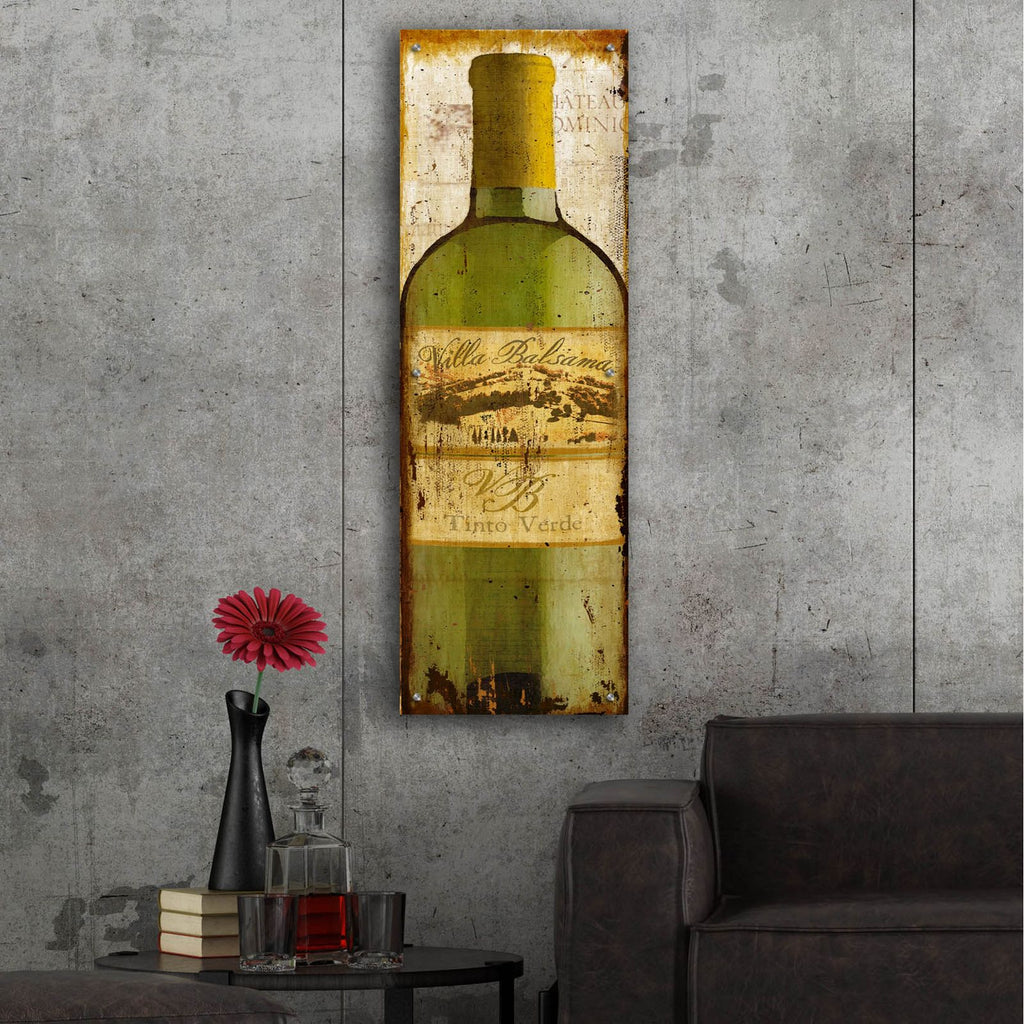 European Sample I-d by Art Licensing Studio - 16x48 acrylic wall art in a room
