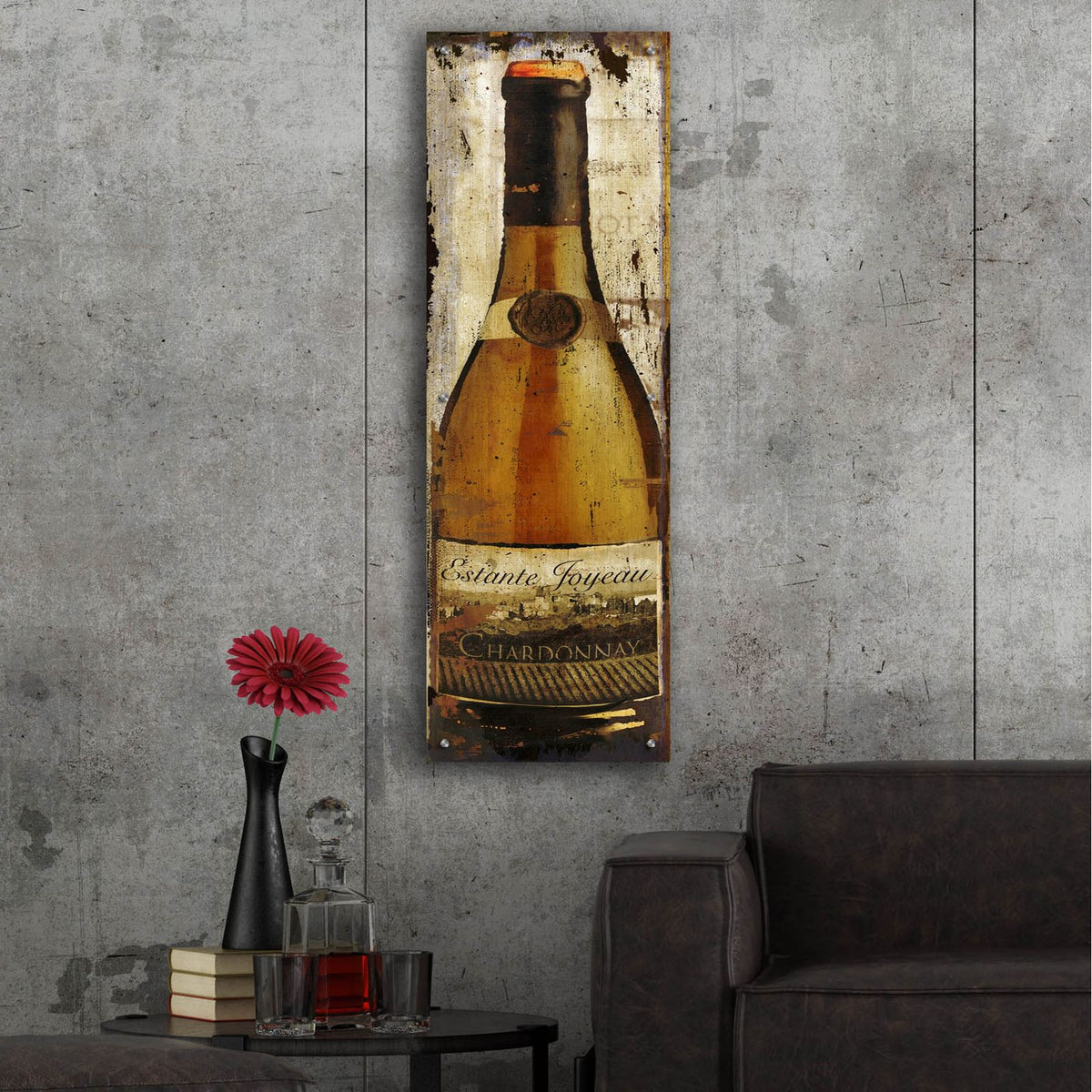 European Sample Ii-a by Art Licensing Studio - 16x48 acrylic wall art in a room